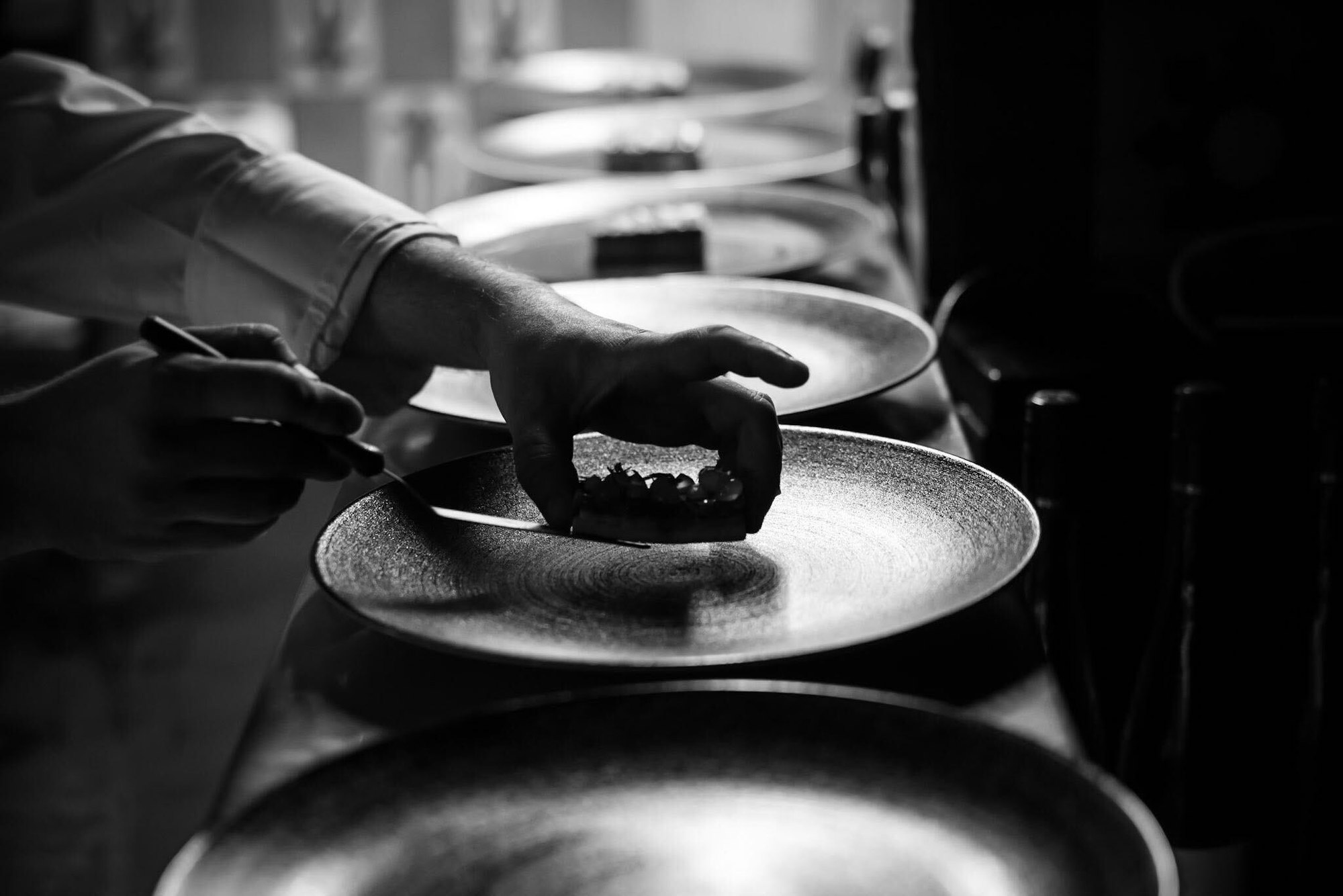 Plating a course at the pass